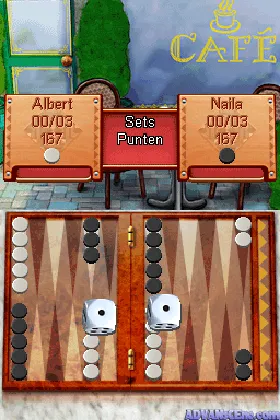 Eindeloos Backgammon (Netherlands) screen shot game playing